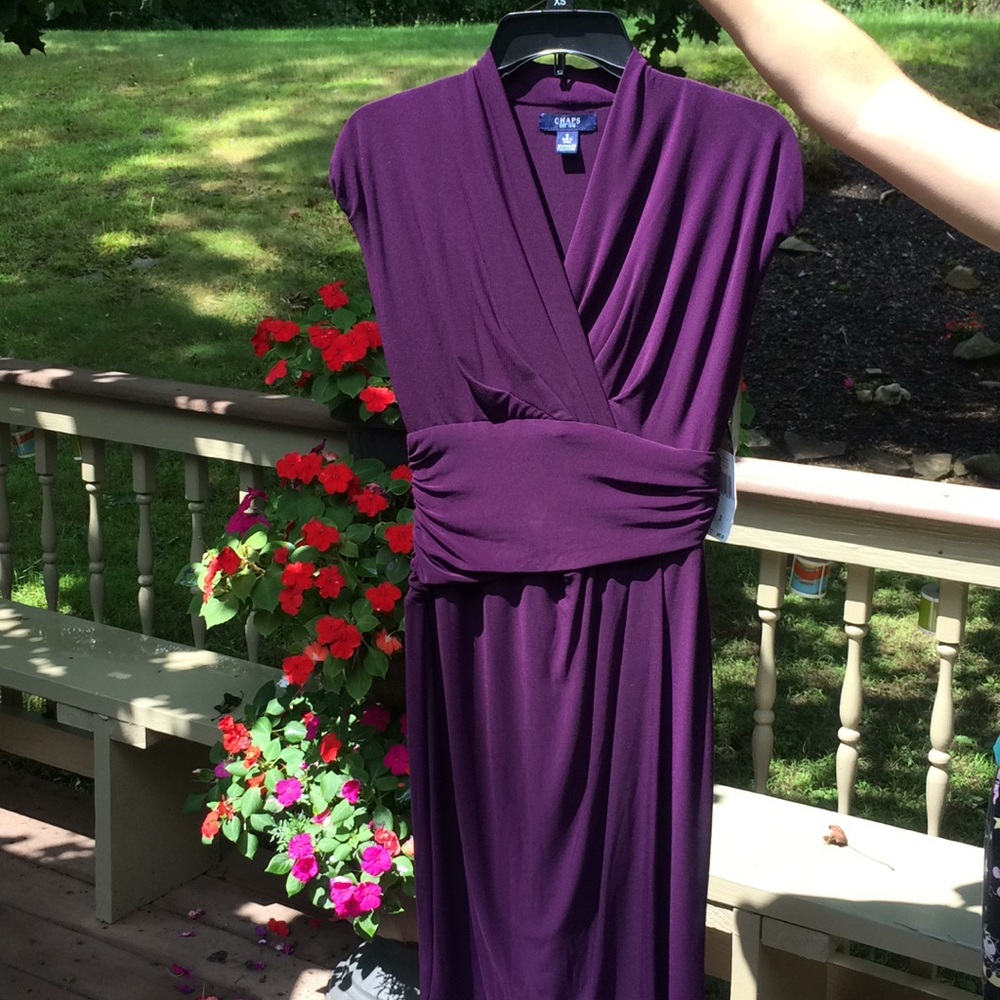 Purple Chaps dress